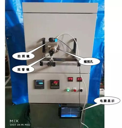 菲力思特設計生產可觀測和記錄高溫實驗電爐